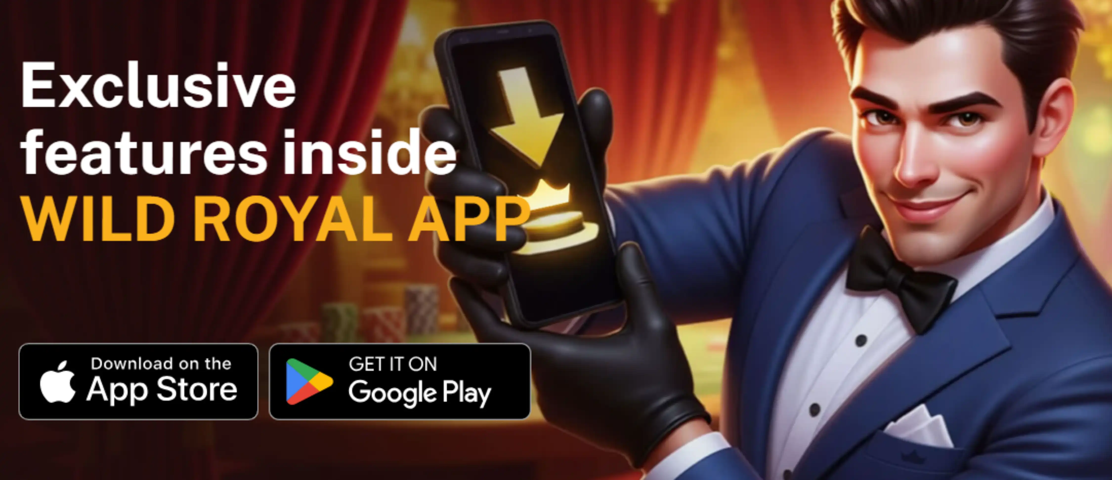 WildRoyal Casino App-schermafbeelding